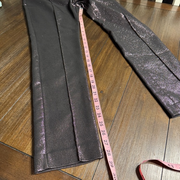 Ramy Brook Saylor Pant Zinc Metallic Shimmer Size 4 NWT - Picture 9 of 14
